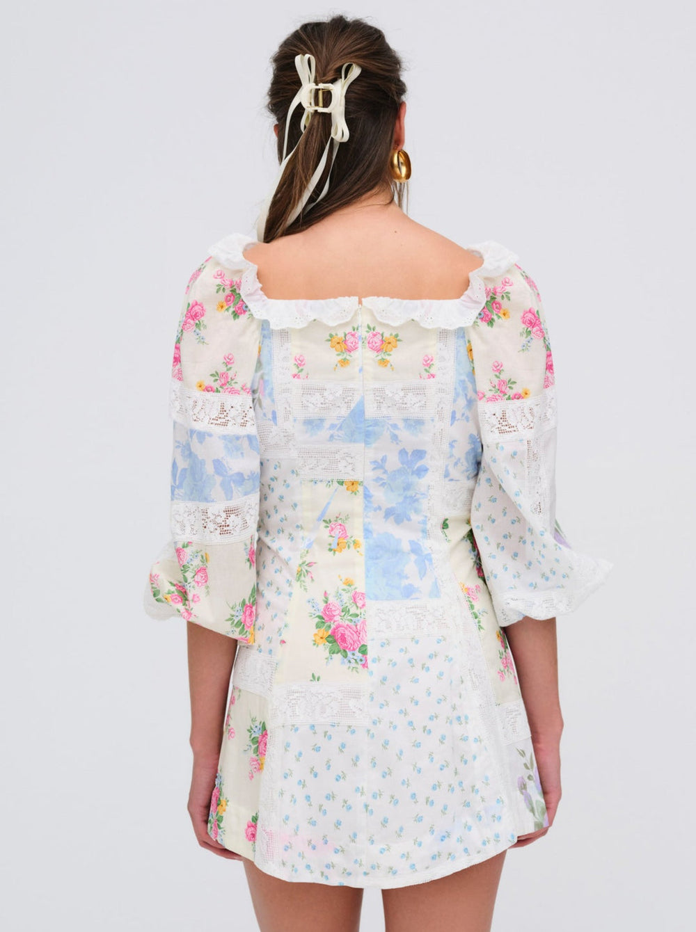 Evelina Mini Dress — Pink