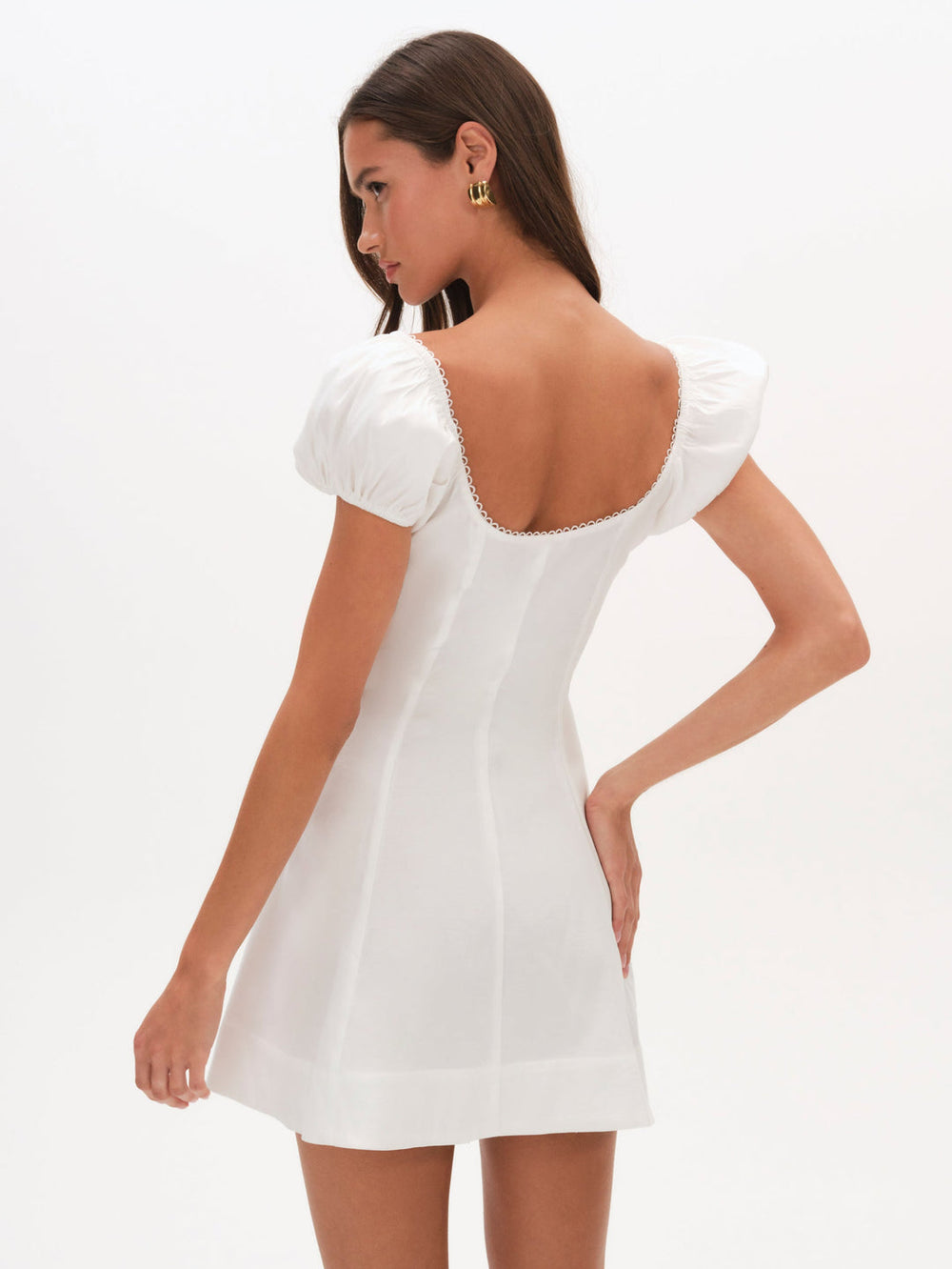 Zuri Mini Dress — Cream