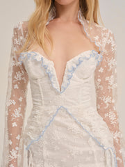 Bluebell Mini Dress — White