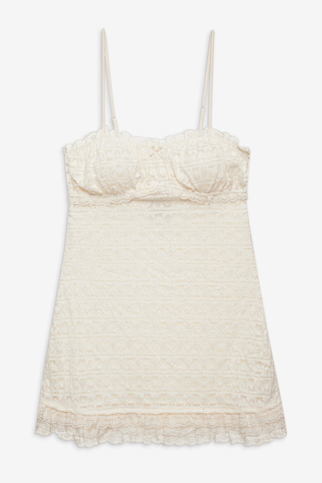 Reba Slip Dress — White
