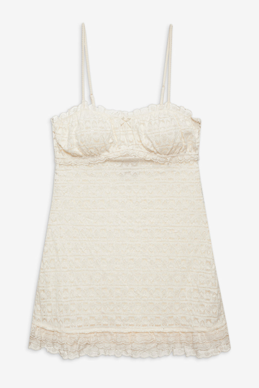 Reba Slip Dress — White