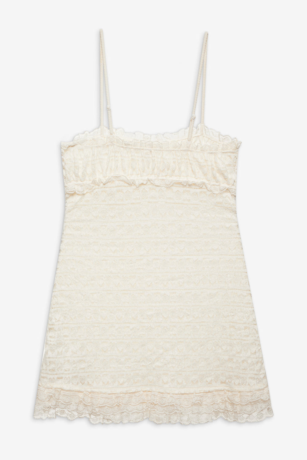 Reba Slip Dress — White