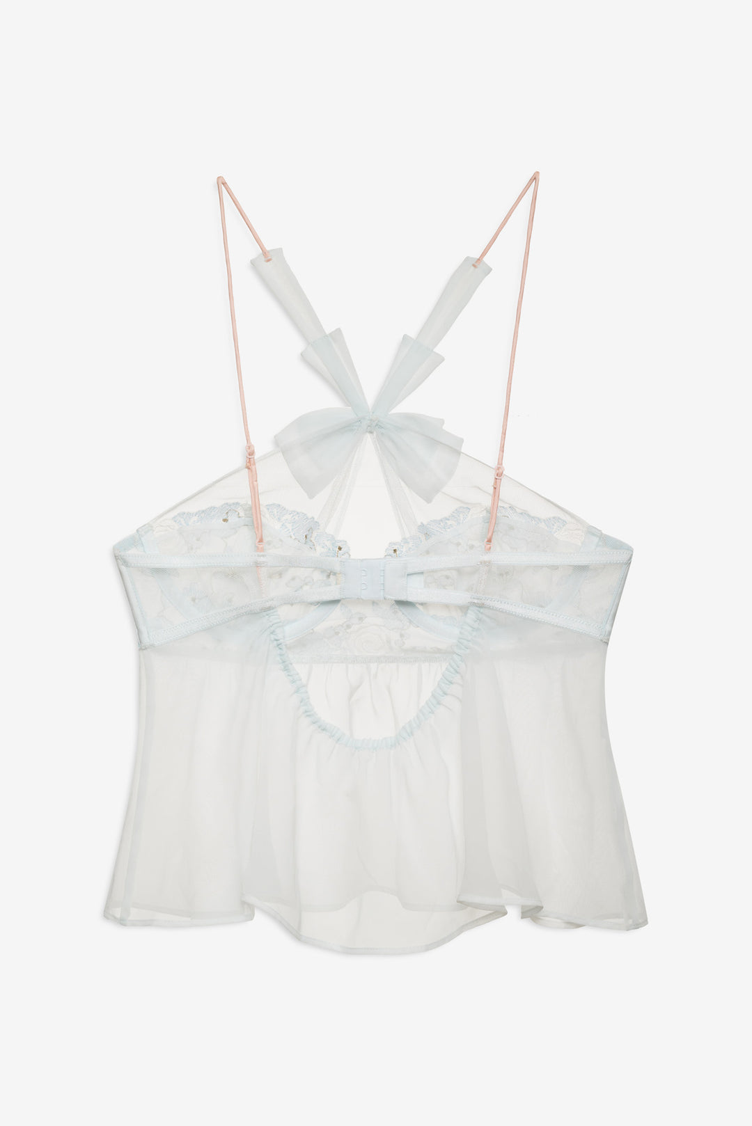 Winter Roses Top — Blue