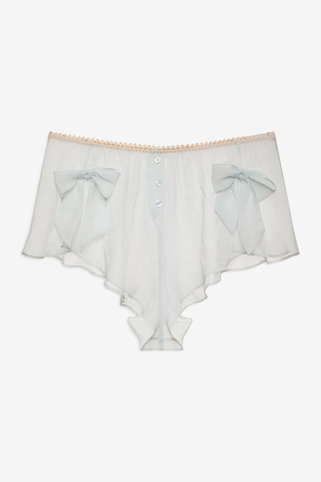 Winter Roses Short — Blue