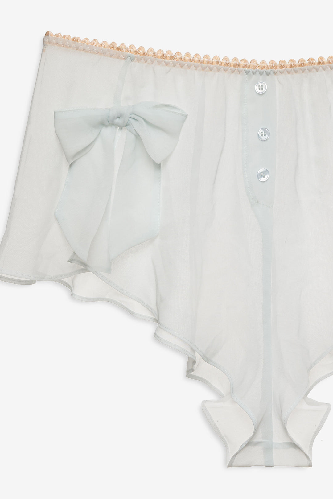 Winter Roses Short — Blue