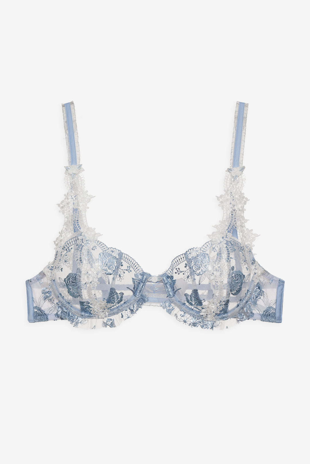 Zoeva Underwire Bra — Blue