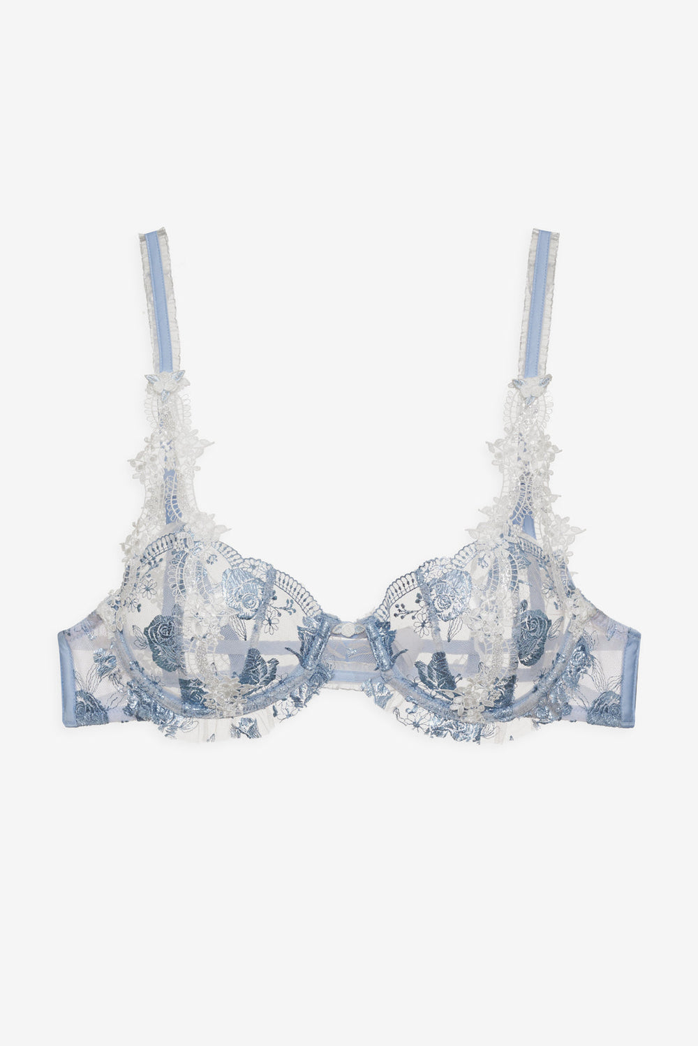 Zoeva Underwire Bra — Blue