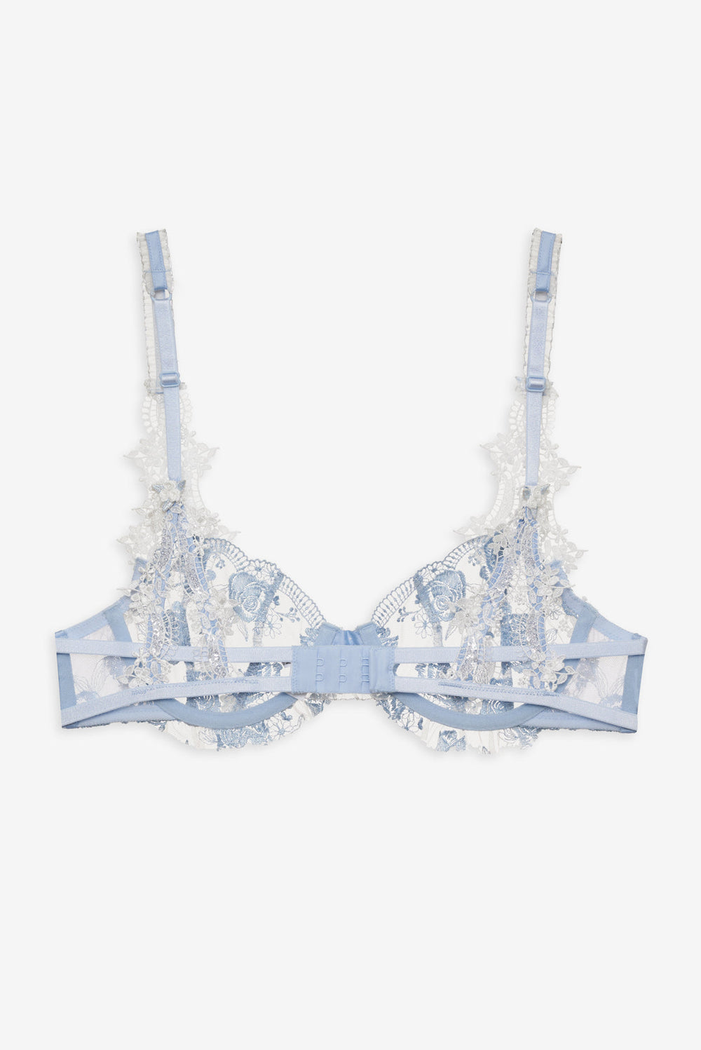 Zoeva Underwire Bra — Blue