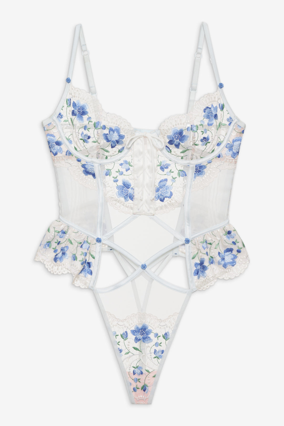Festival Rose Teddy — Blue
