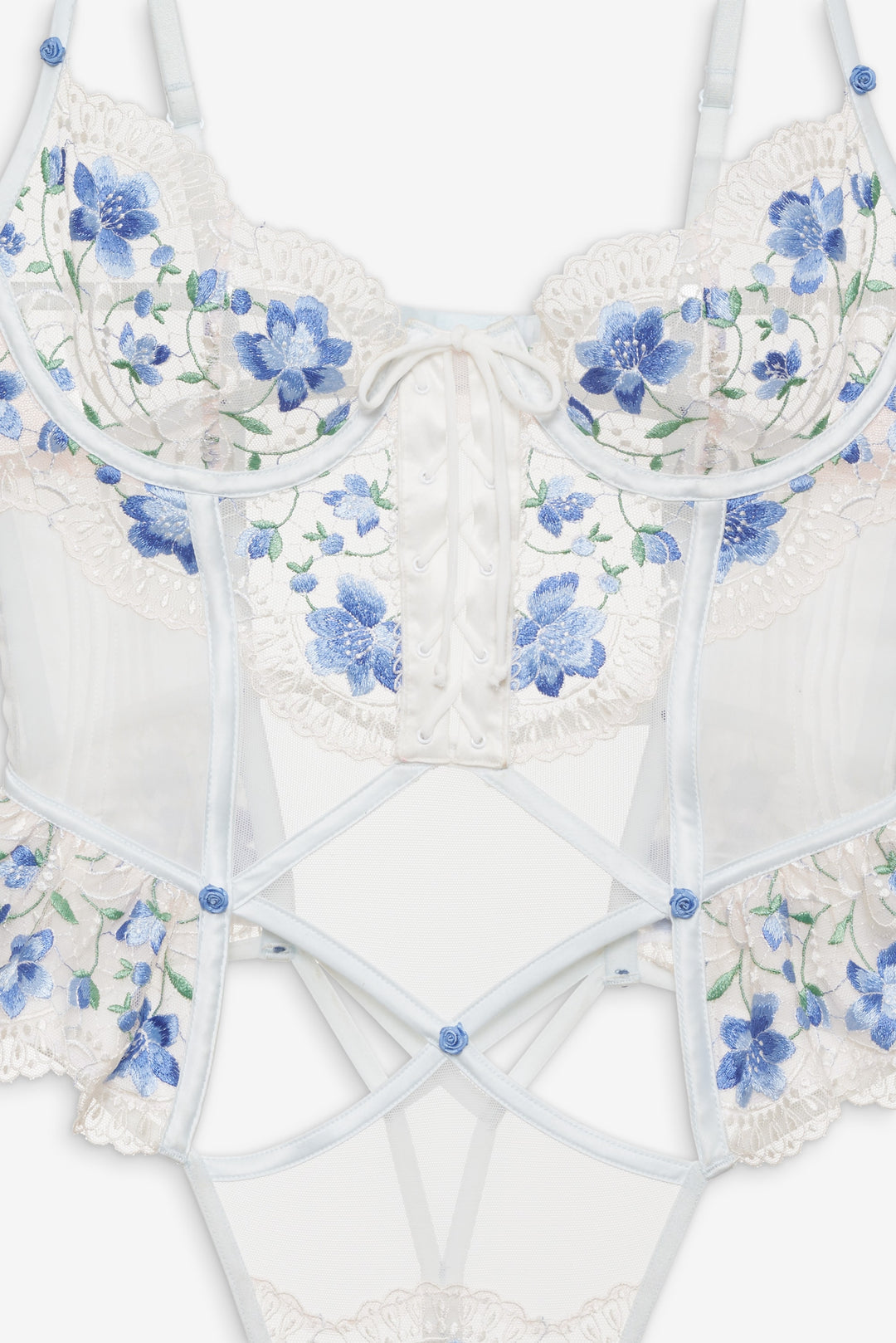 Festival Rose Teddy — Blue