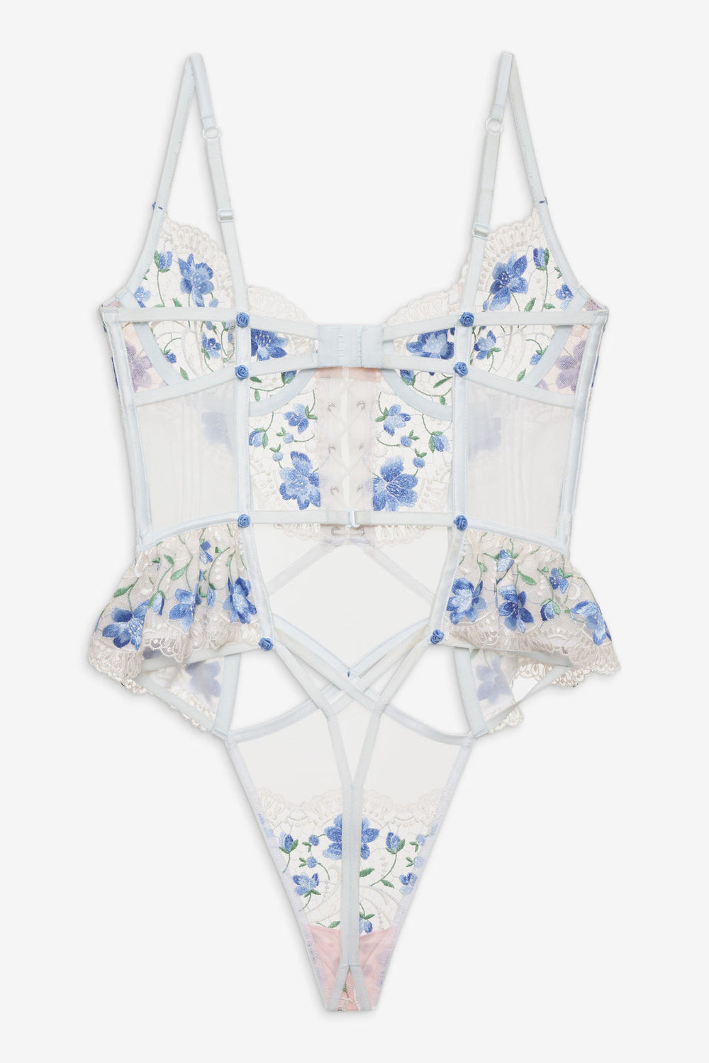Festival Rose Teddy — Blue
