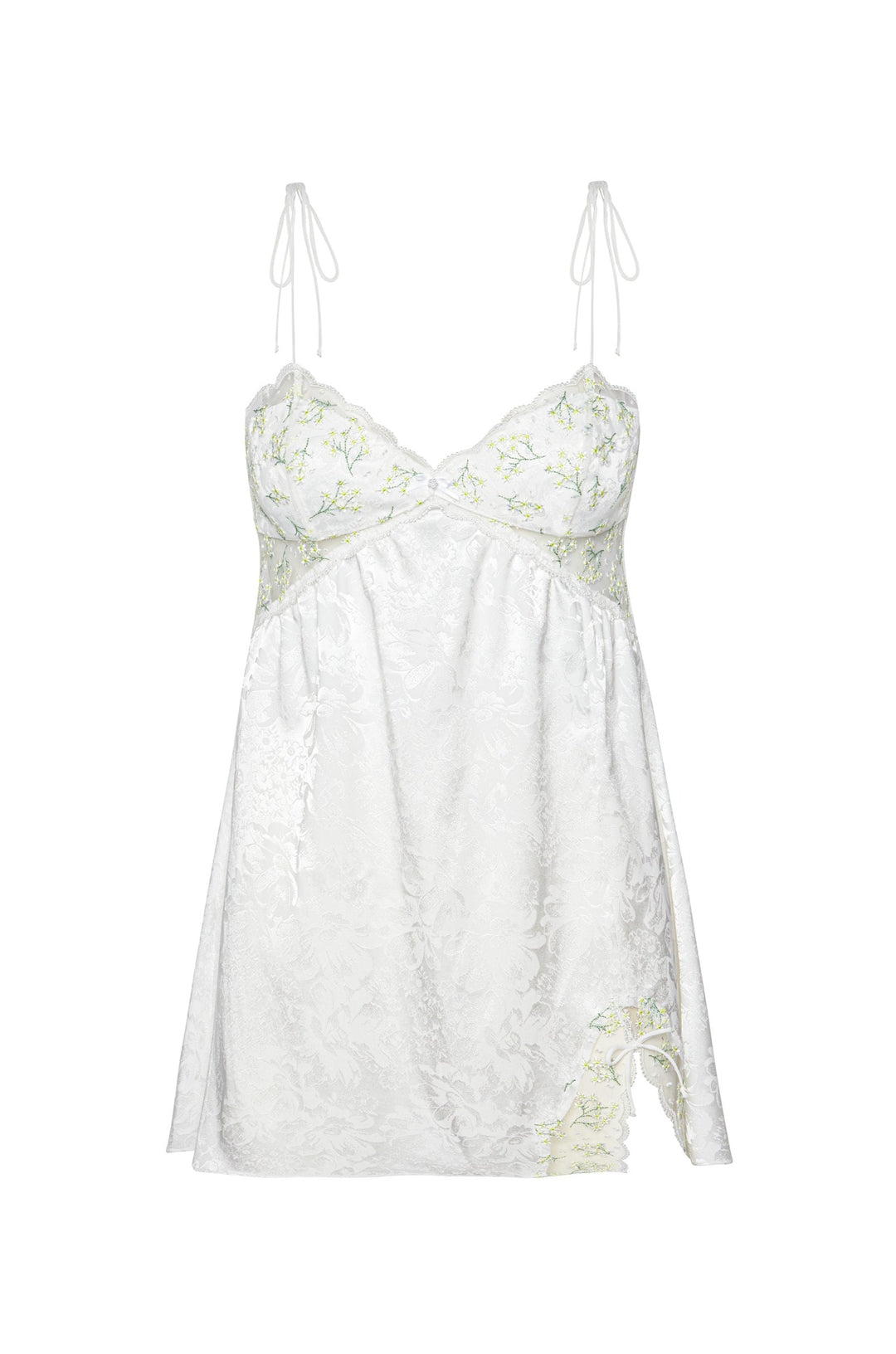 Baby's Breath Slip Dress — Ivory