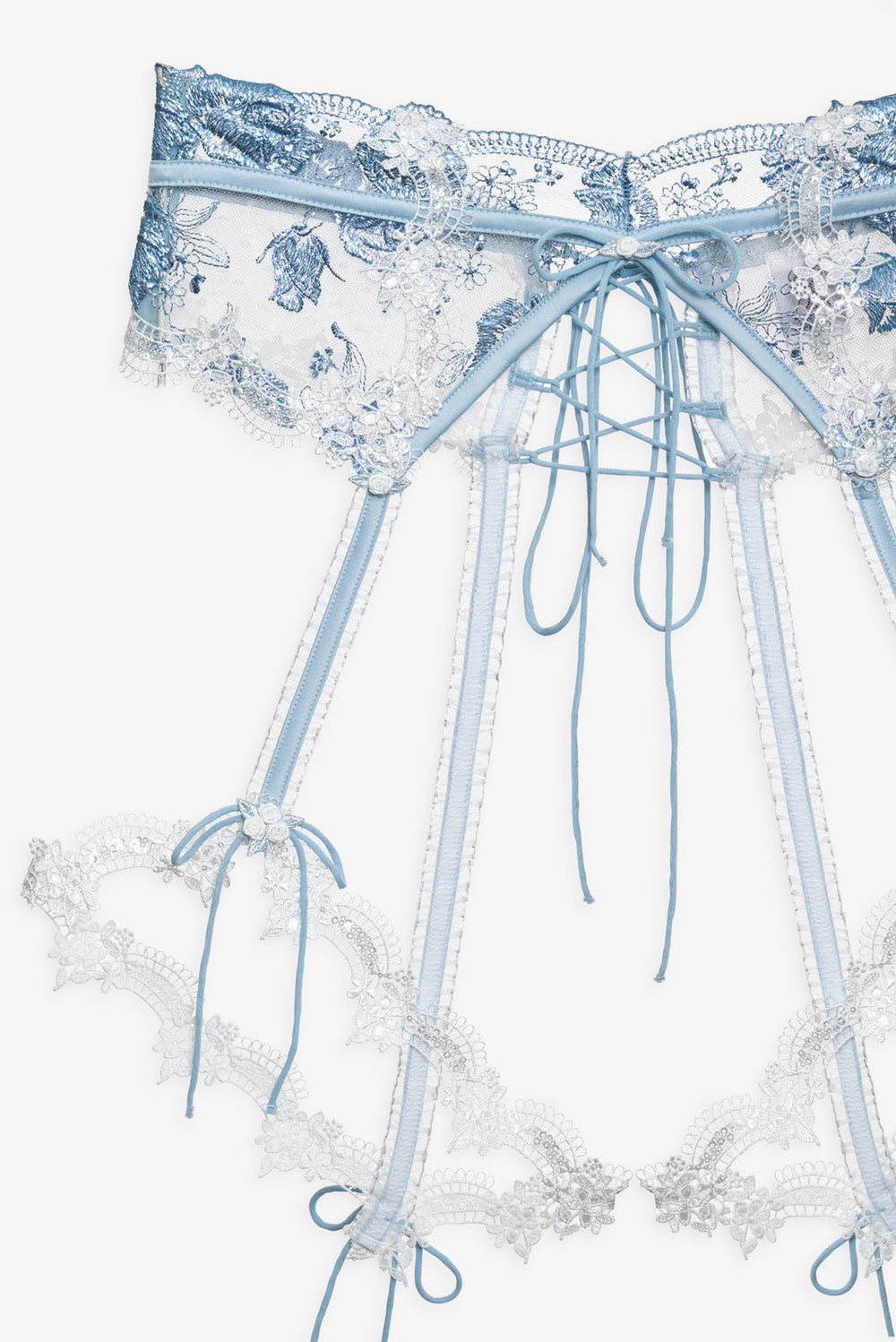 Zoeva Garter Belt — Blue