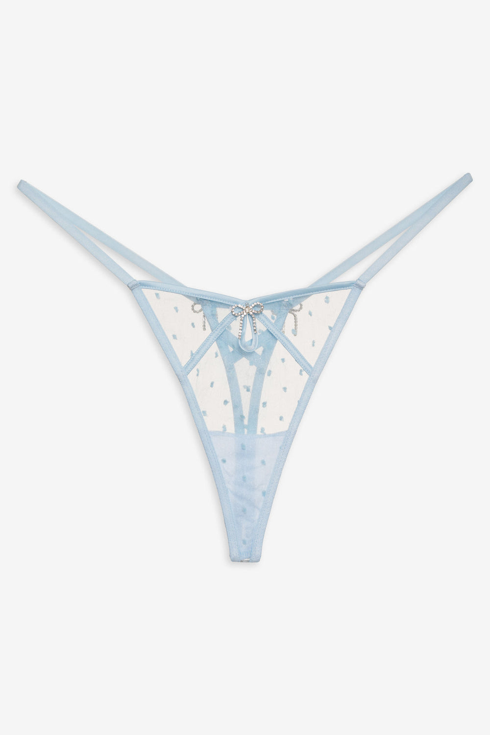 Izzy Thong Panty — Blue