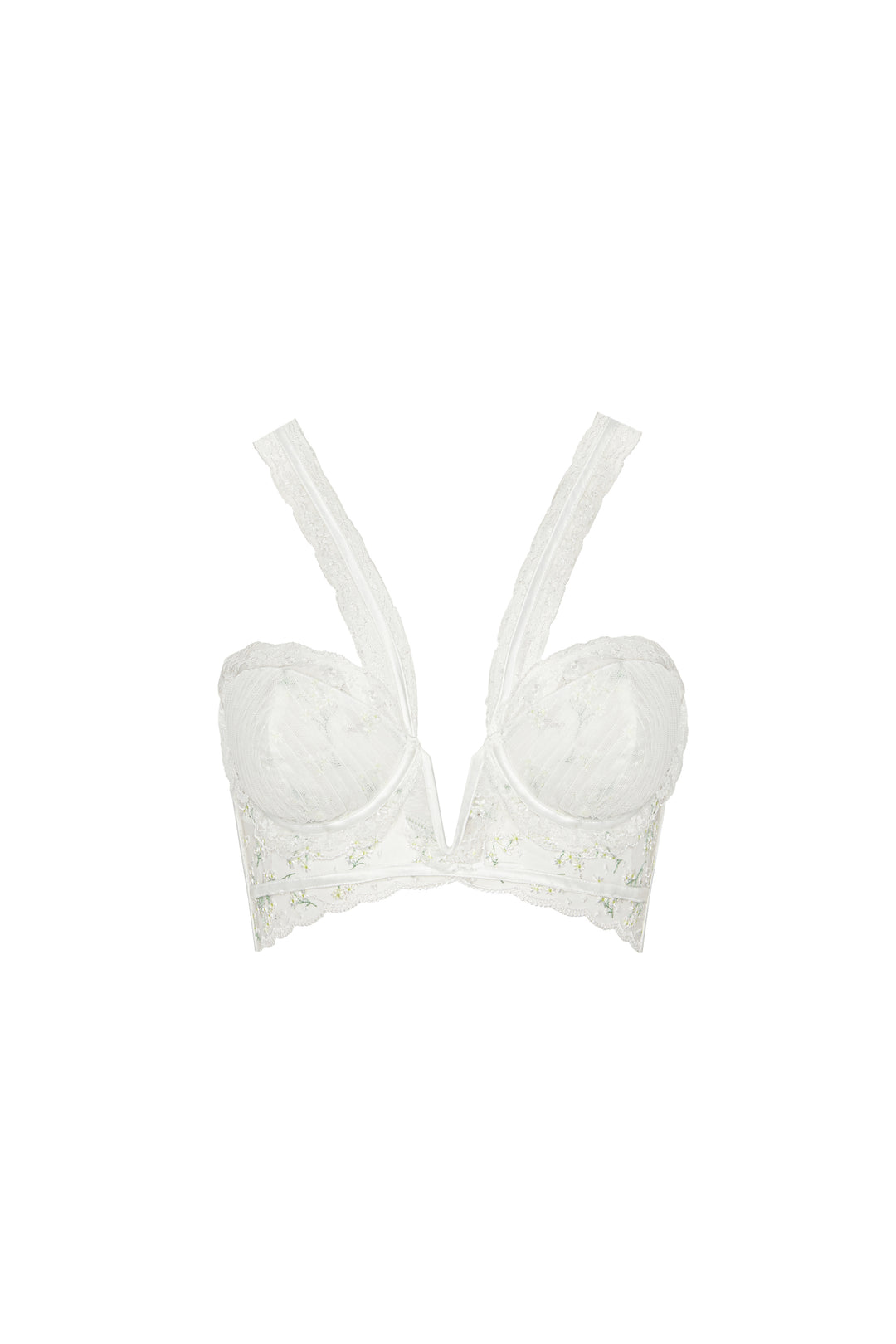 Baby's Breath Bustier — Ivory