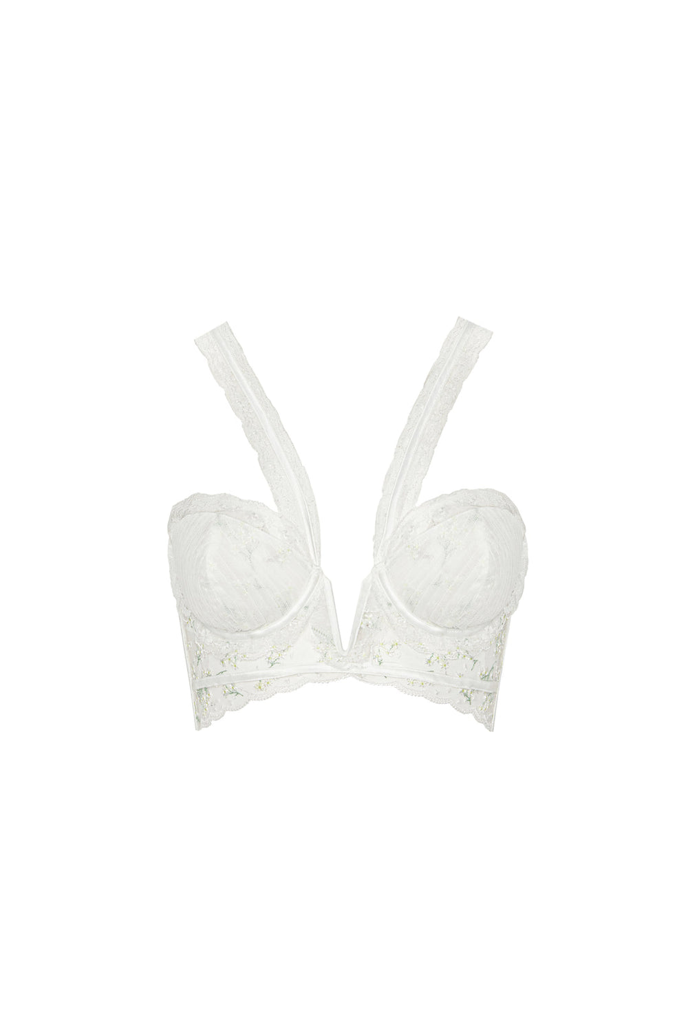 Baby's Breath Bustier — Ivory