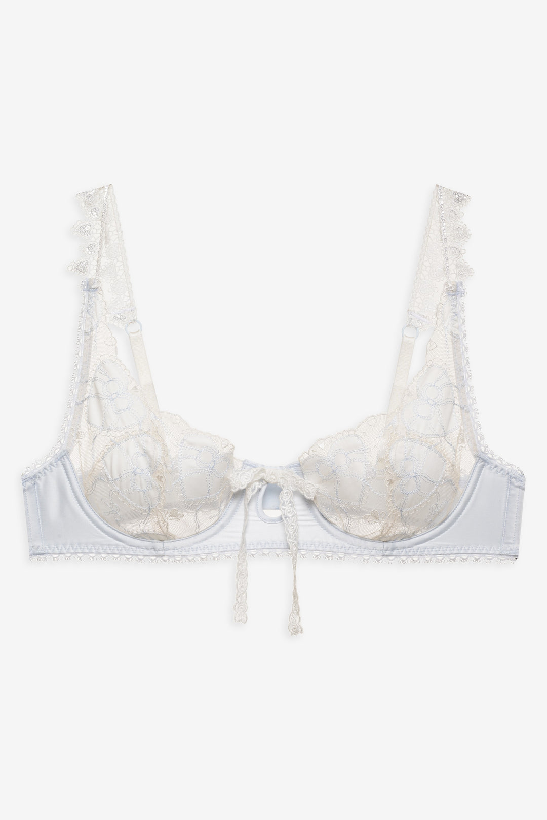 Pure Heart Underwire Bra — White