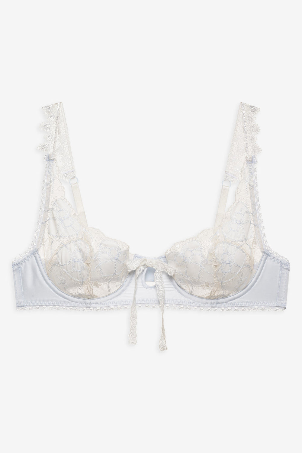 Pure Heart Underwire Bra — White