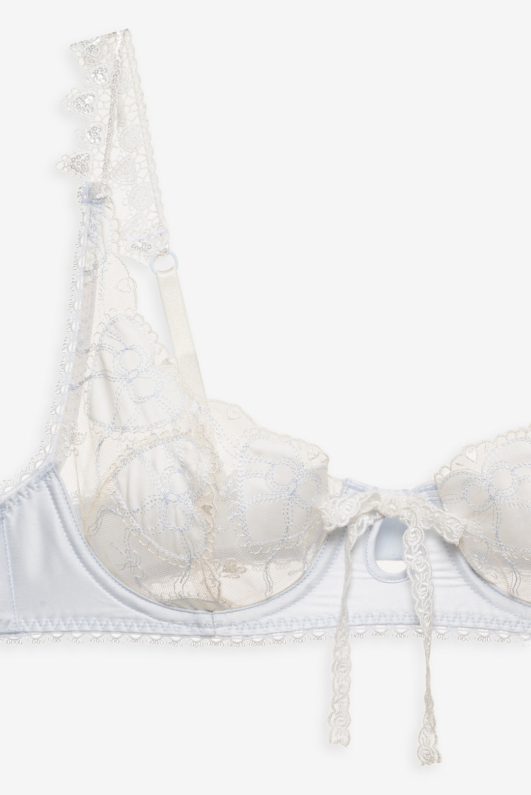 Pure Heart Underwire Bra — White