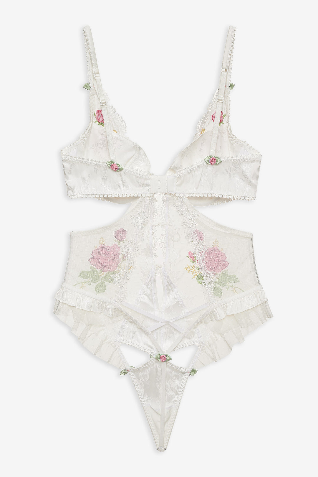 Heirloom Rose Teddy — White