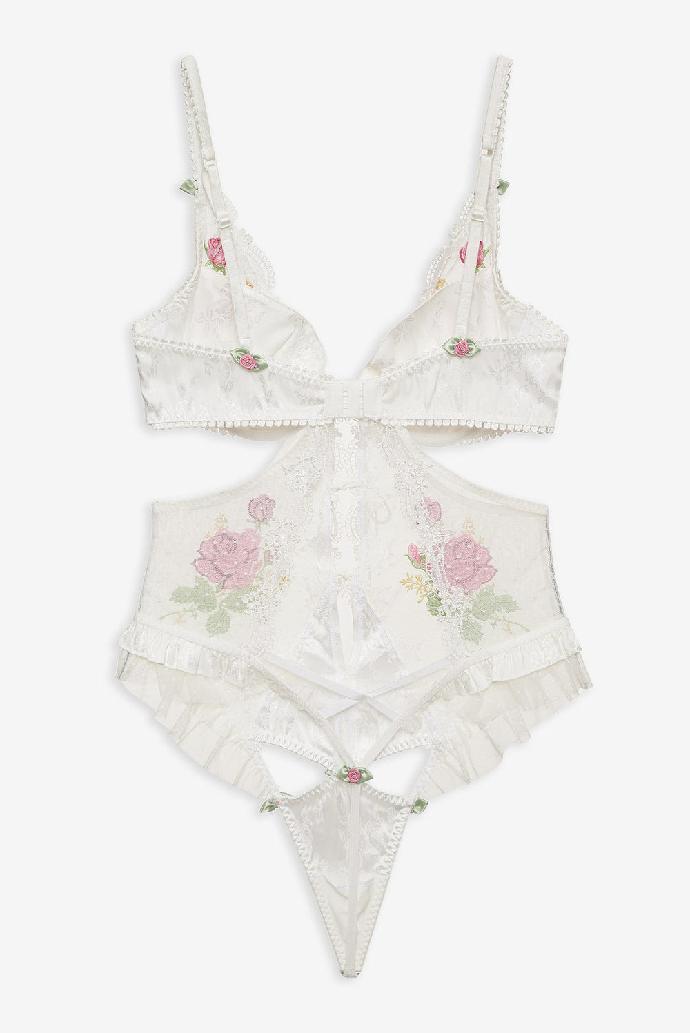 Heirloom Rose Teddy — White
