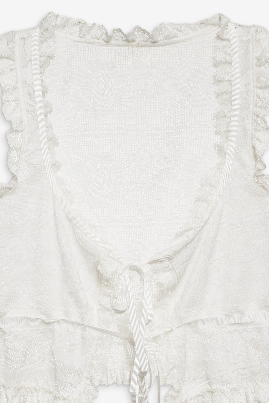 Antique Store Lace Top — White