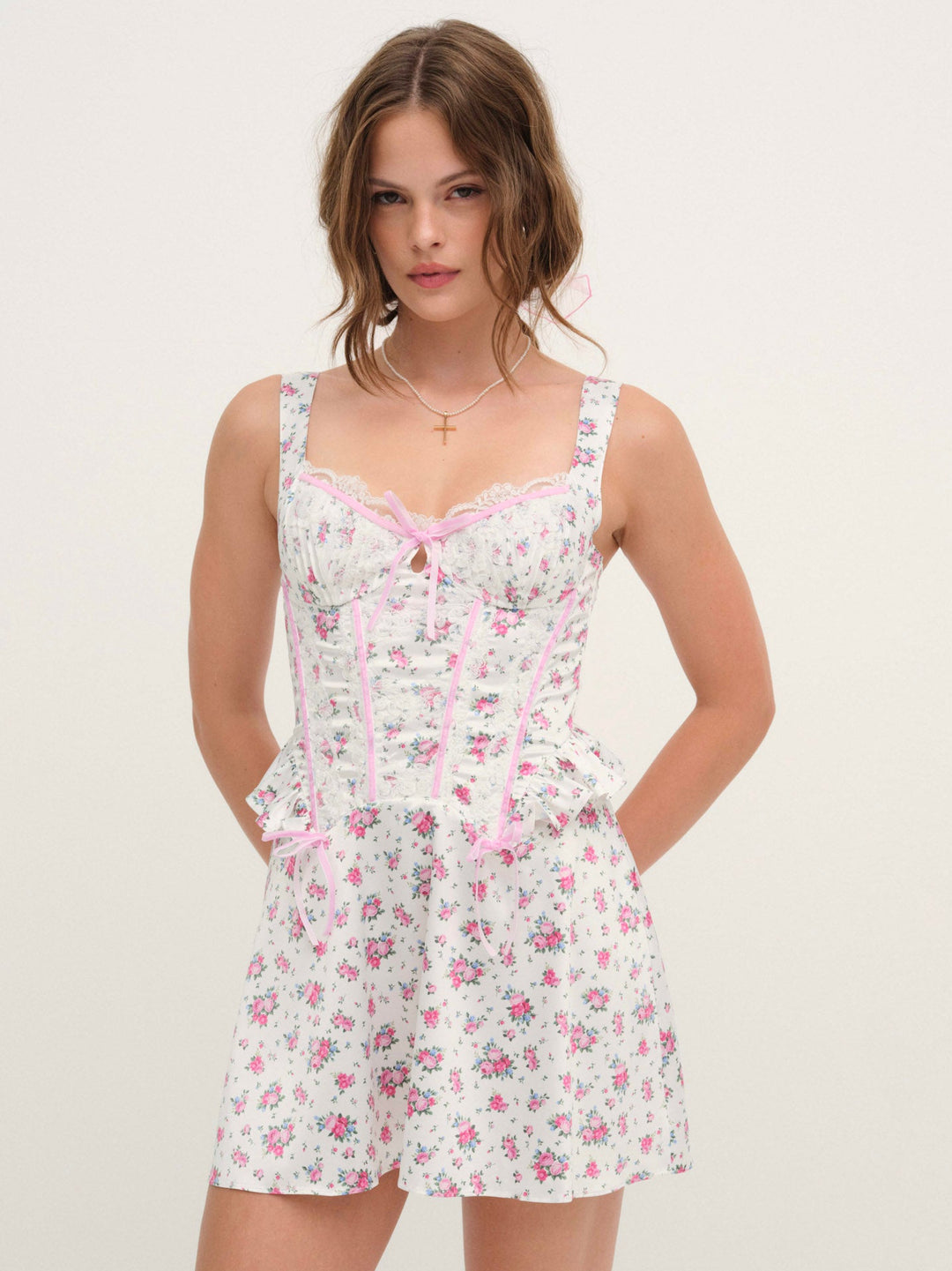 Thats Amore Slip Dress — White