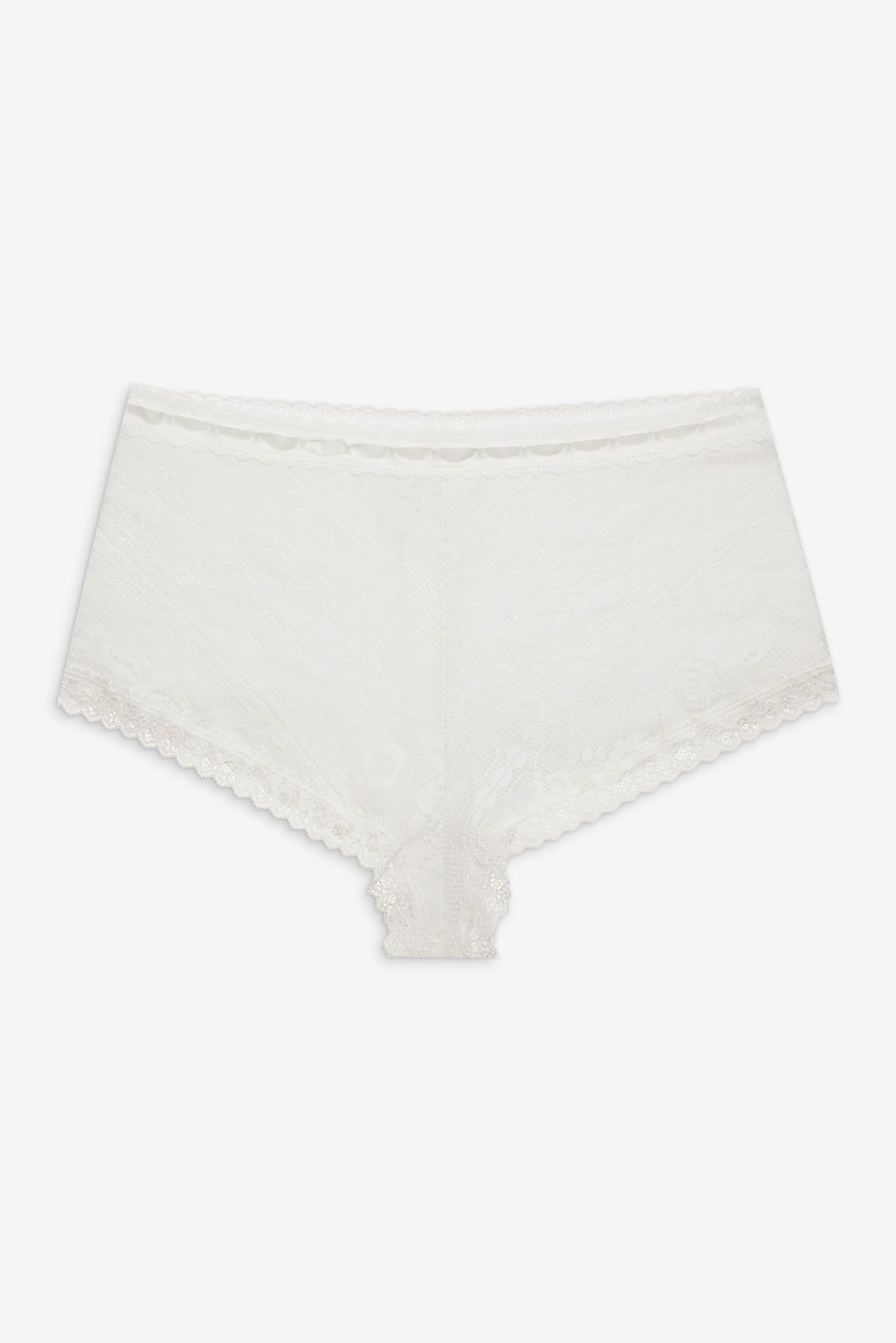 Antique Store Lace Shorts — White