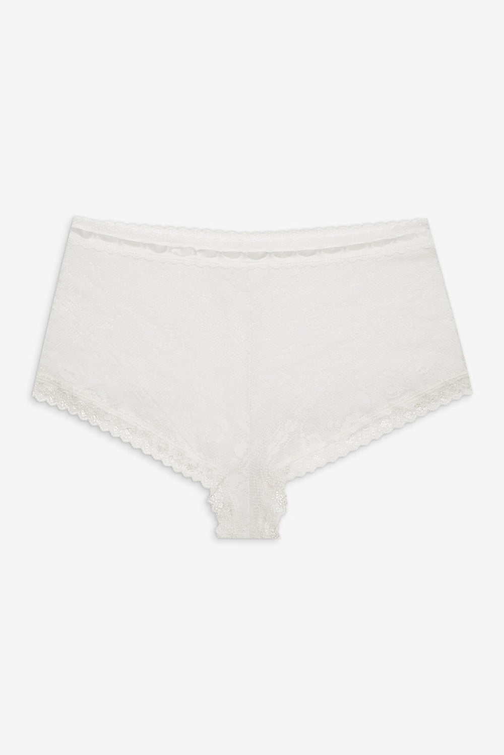 Antique Store Lace Shorts — White