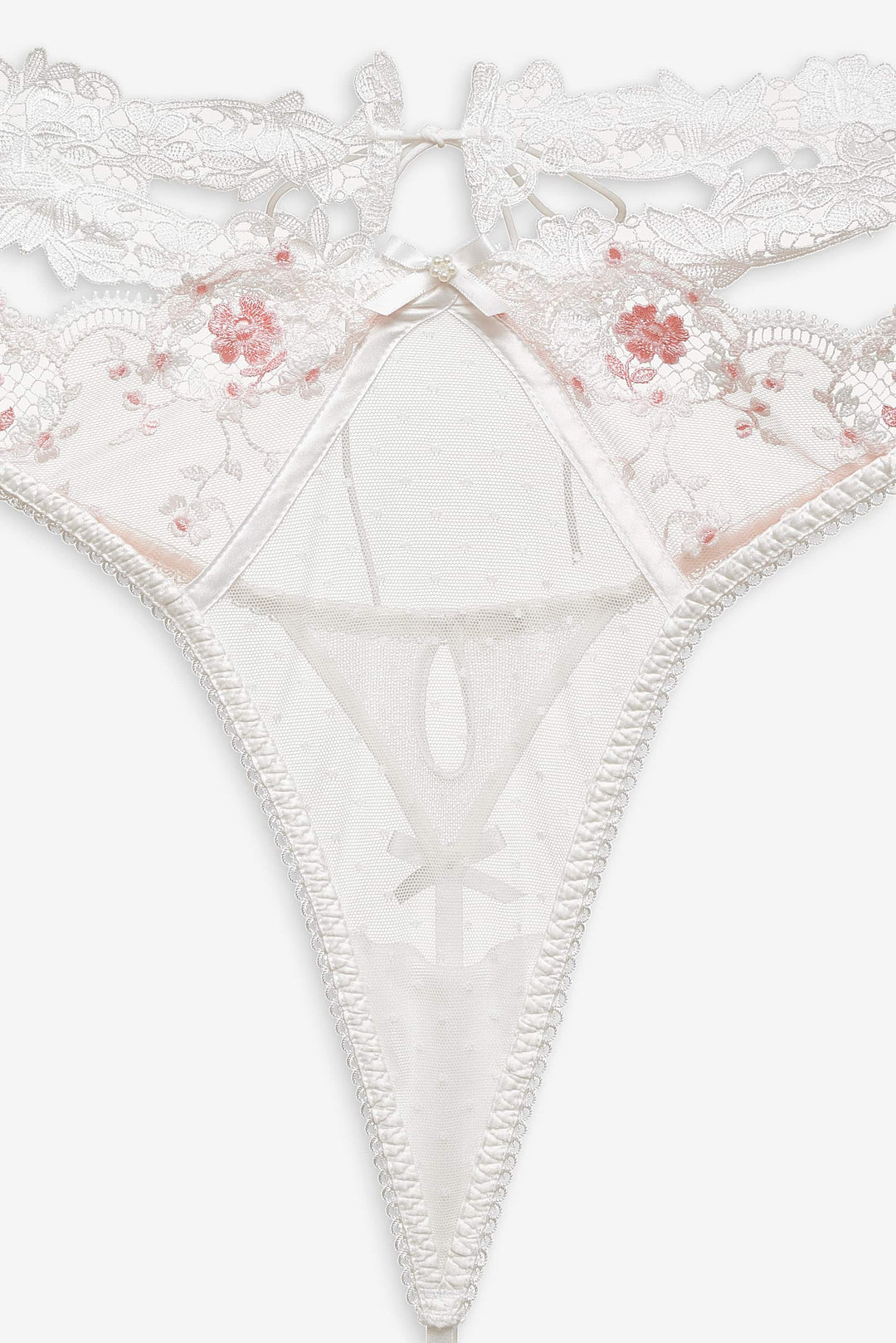 Le Fleur Thong Panty — Peach