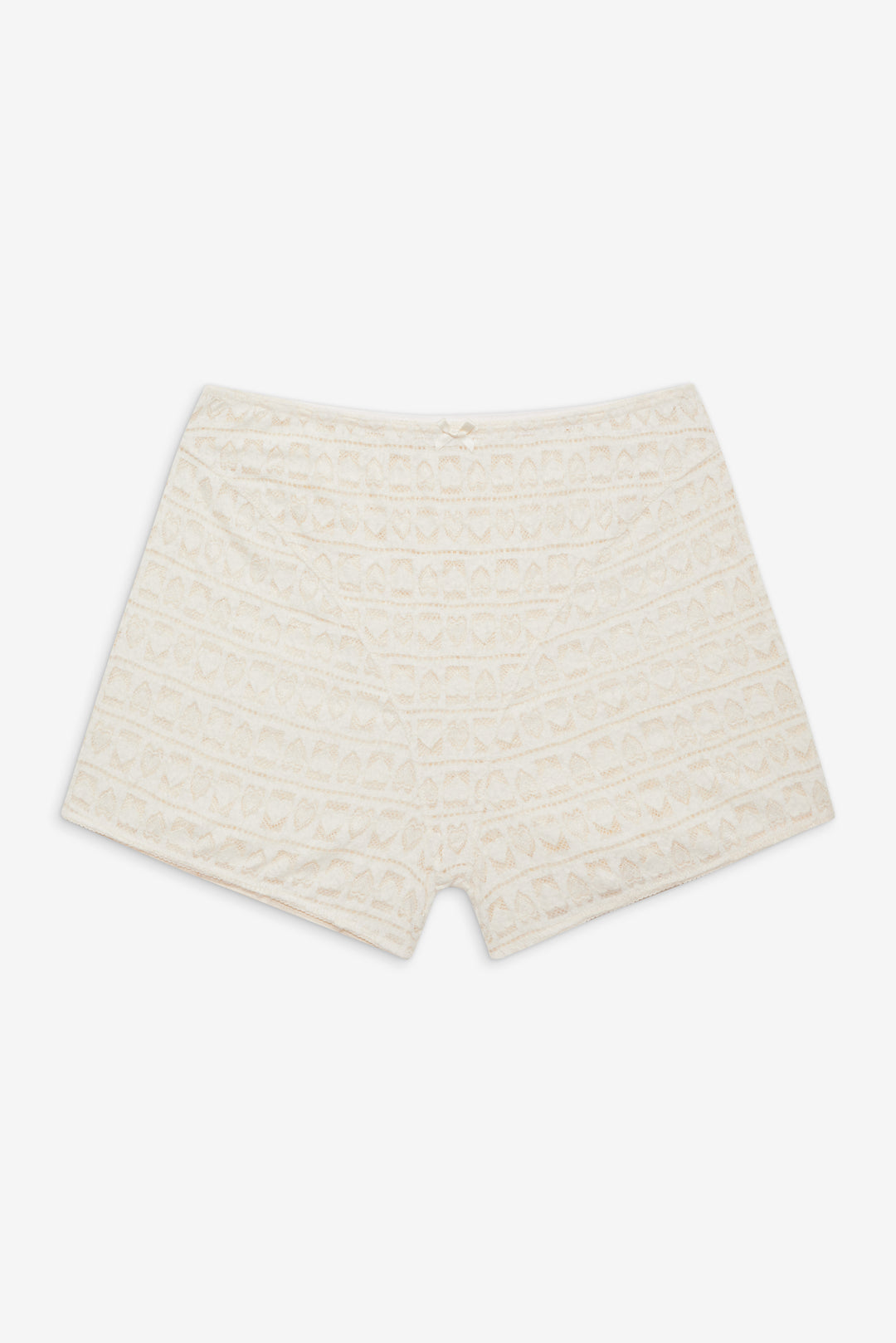 Reba Sleep Boyshort — White