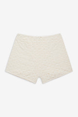 Reba Sleep Boyshort — White