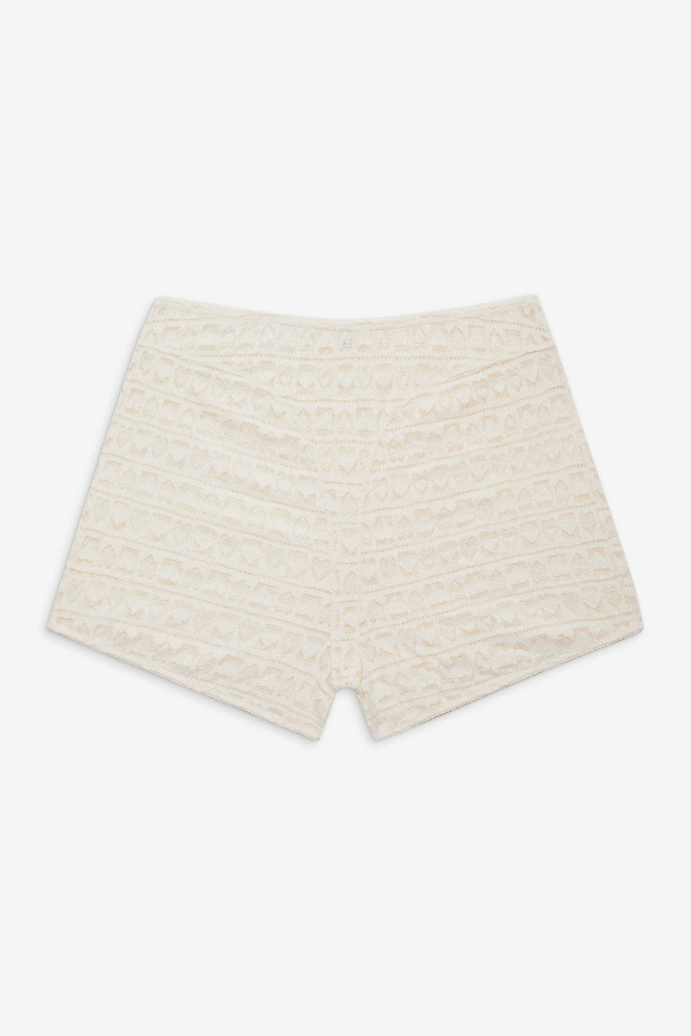 Reba Sleep Boyshort — White