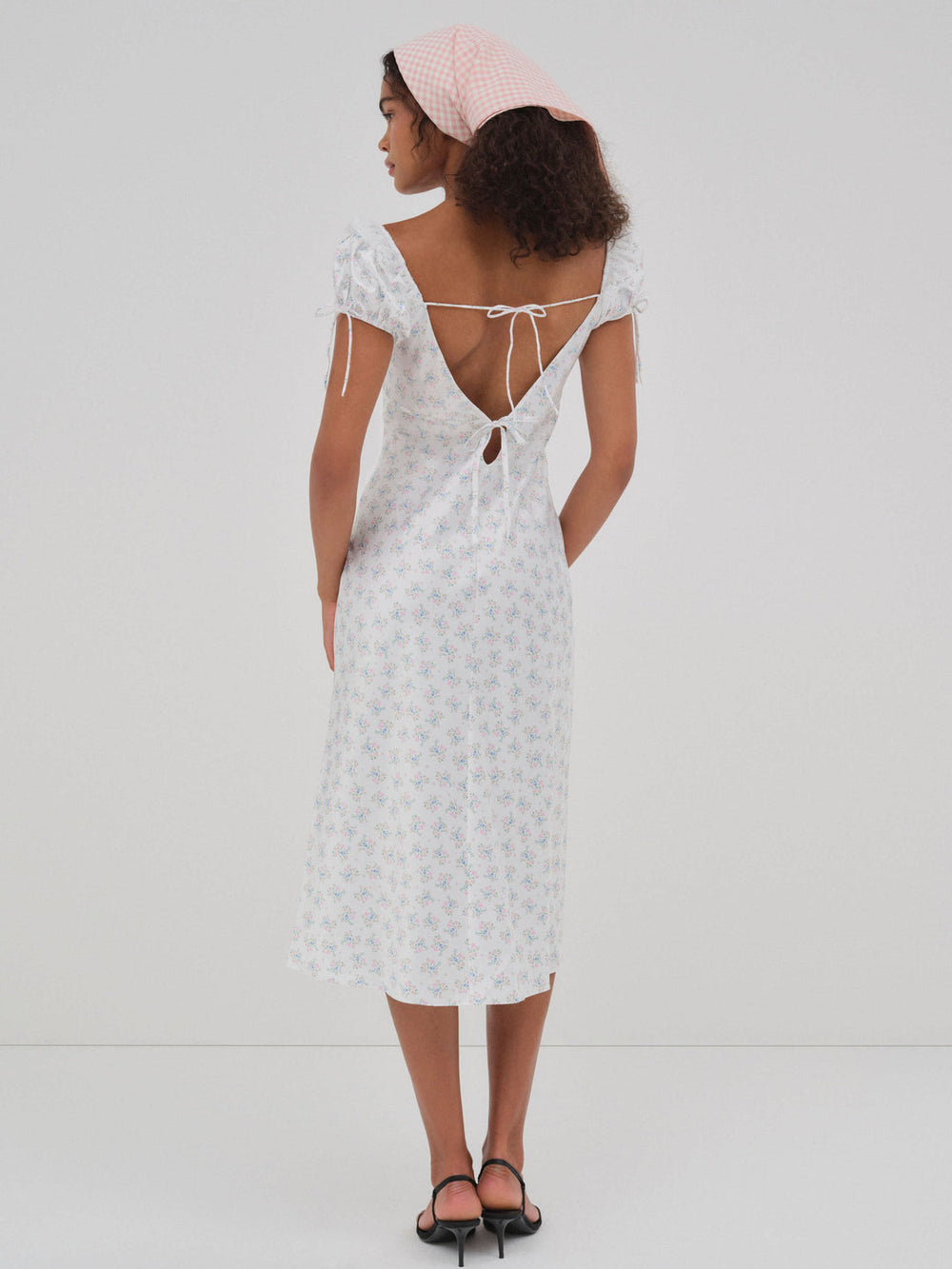 Sweet Escape Midi Slip Dress — White