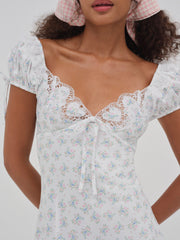 Sweet Escape Midi Slip Dress — White