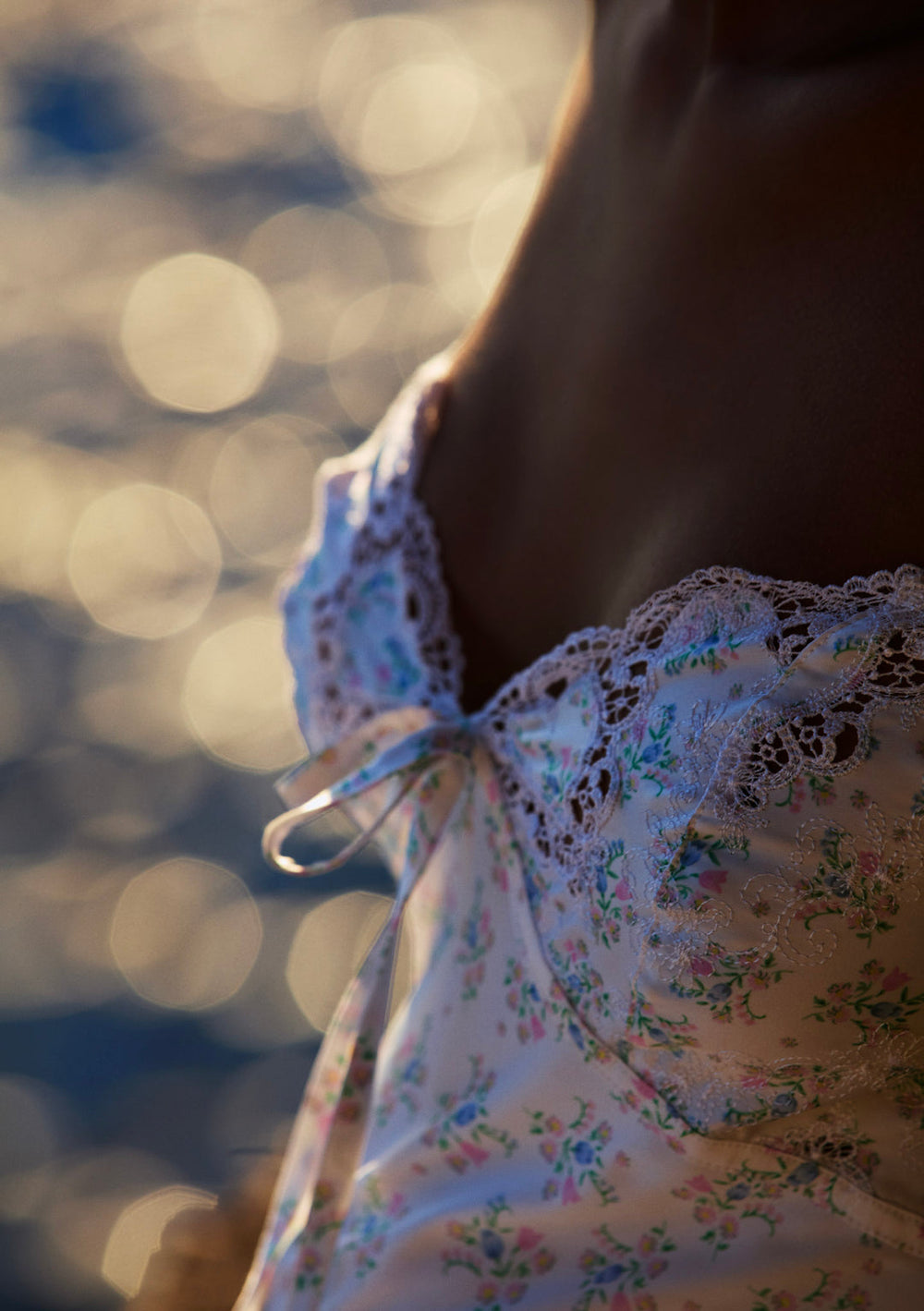 Sweet Escape Midi Slip Dress — White