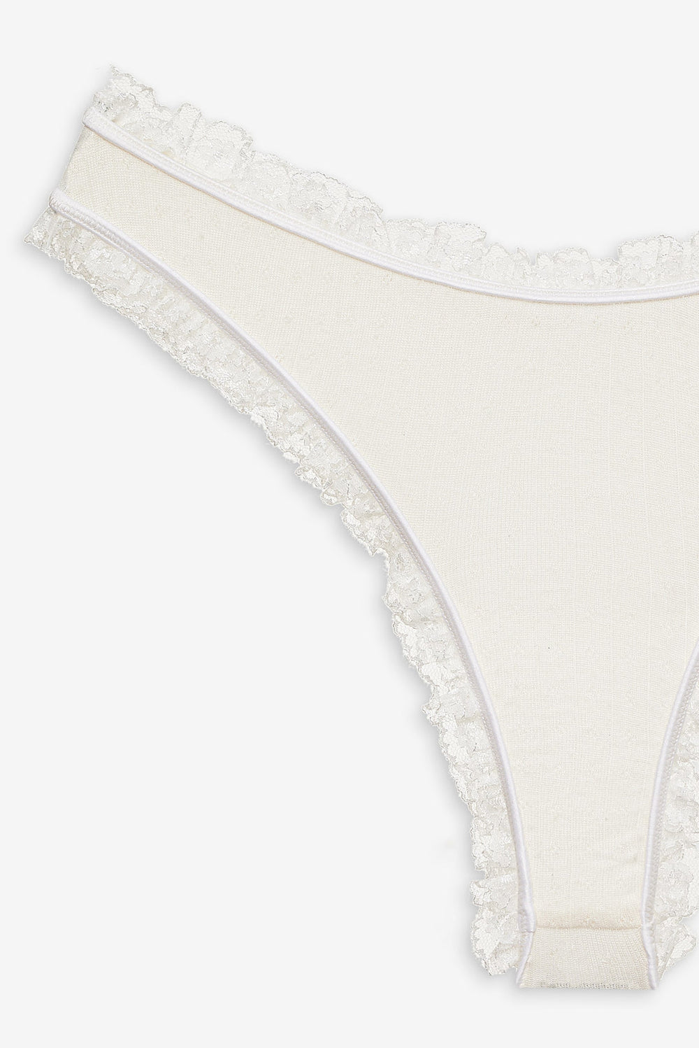 Romy Cheeky Panty — White