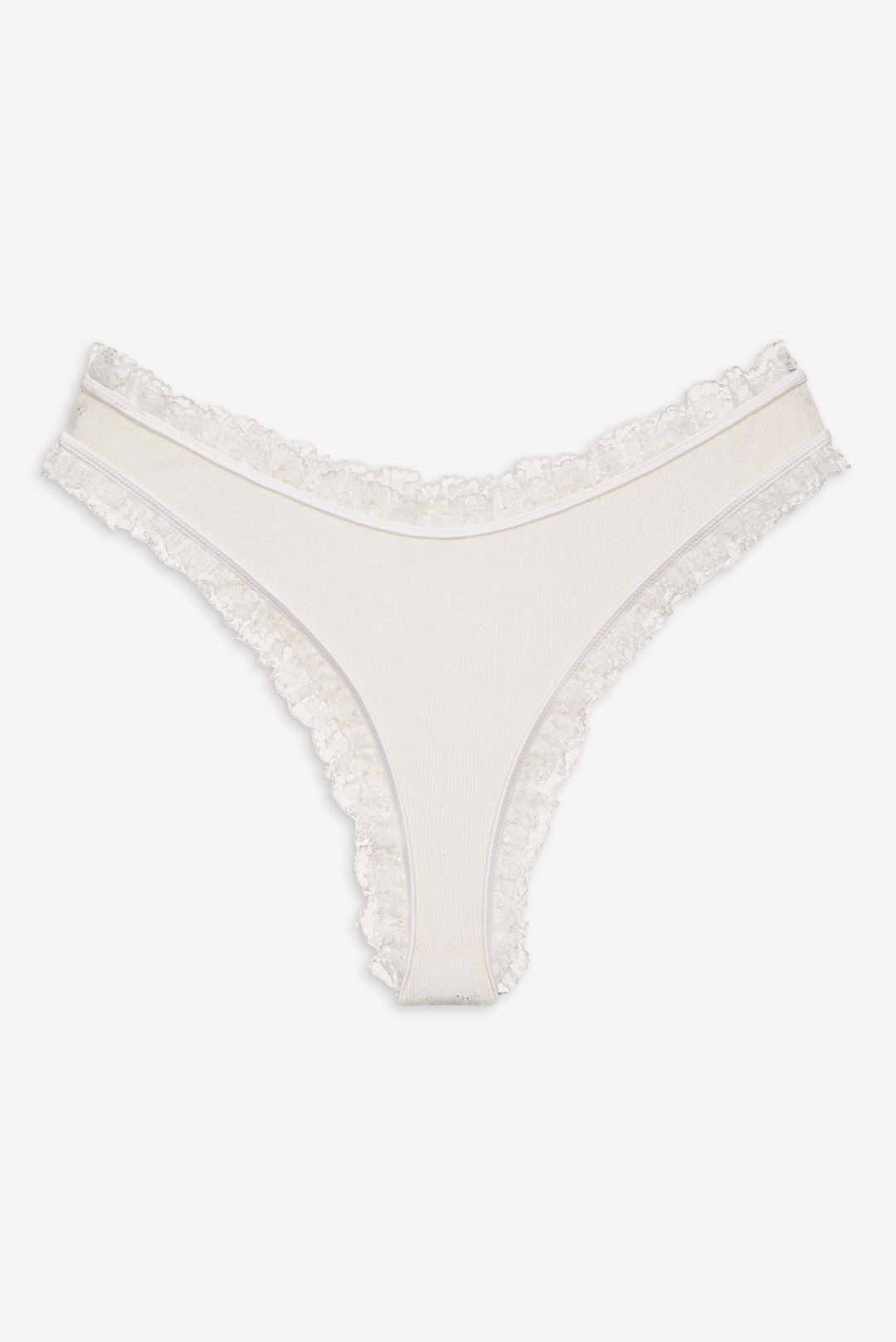Romy Cheeky Panty — White