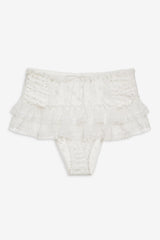 Layer Cake Chiffon Panty — White