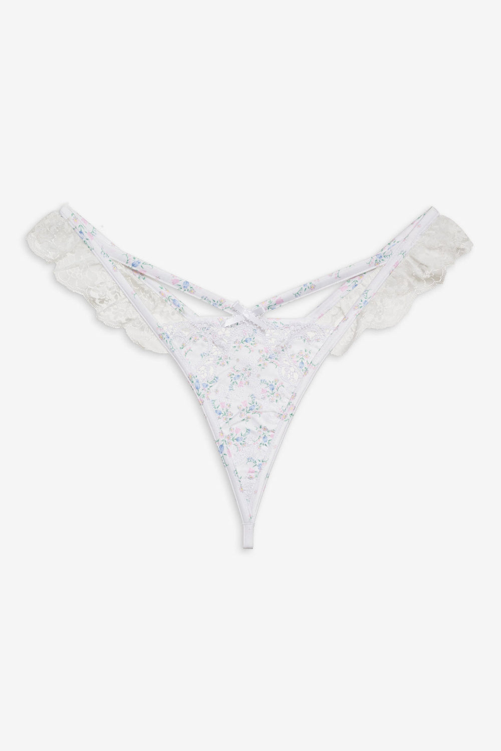 Sweet Escape Thong Panty — White
