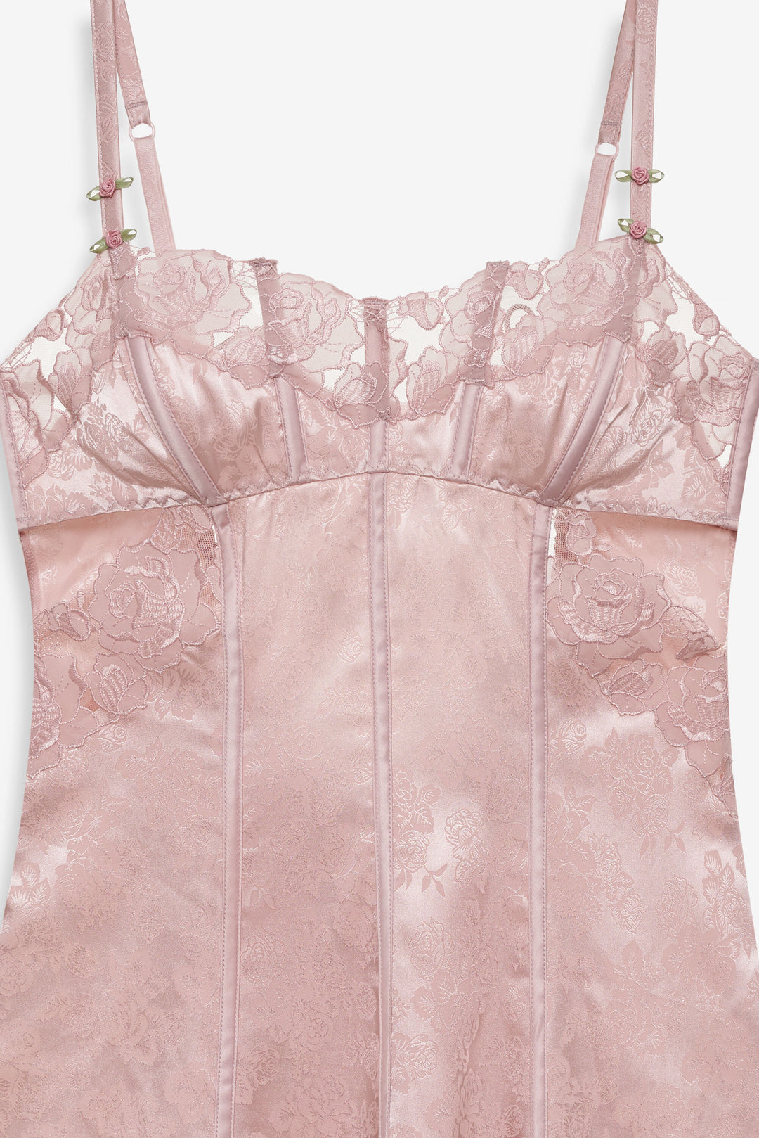 Blissful Blooms Slip Dress — Pink