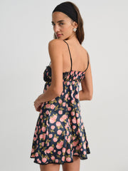 Kayla Slip Dress — Navy