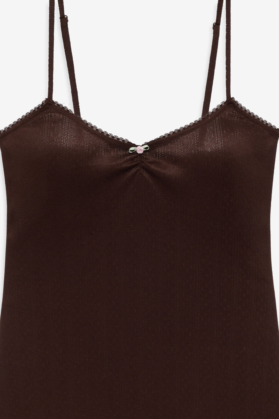 Elliana Slip Dress — Chocolate