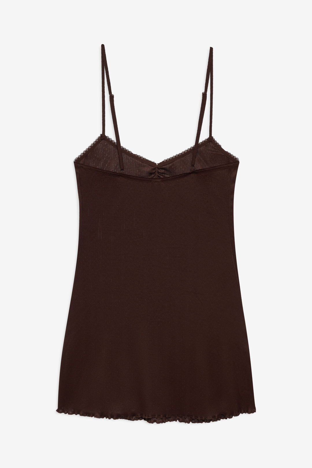 Elliana Slip Dress — Chocolate