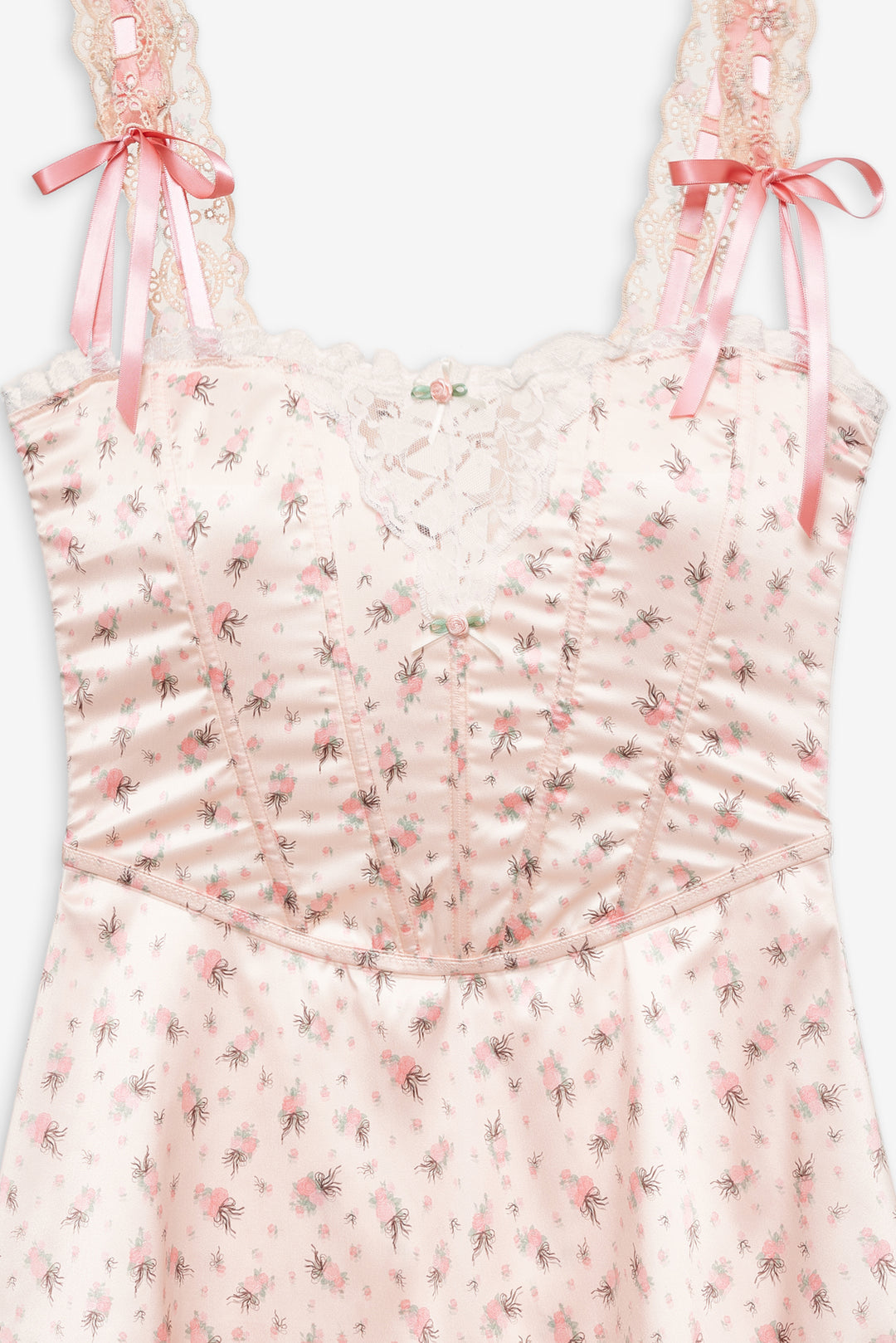 Peaches & Cream Slip Dress — Peach