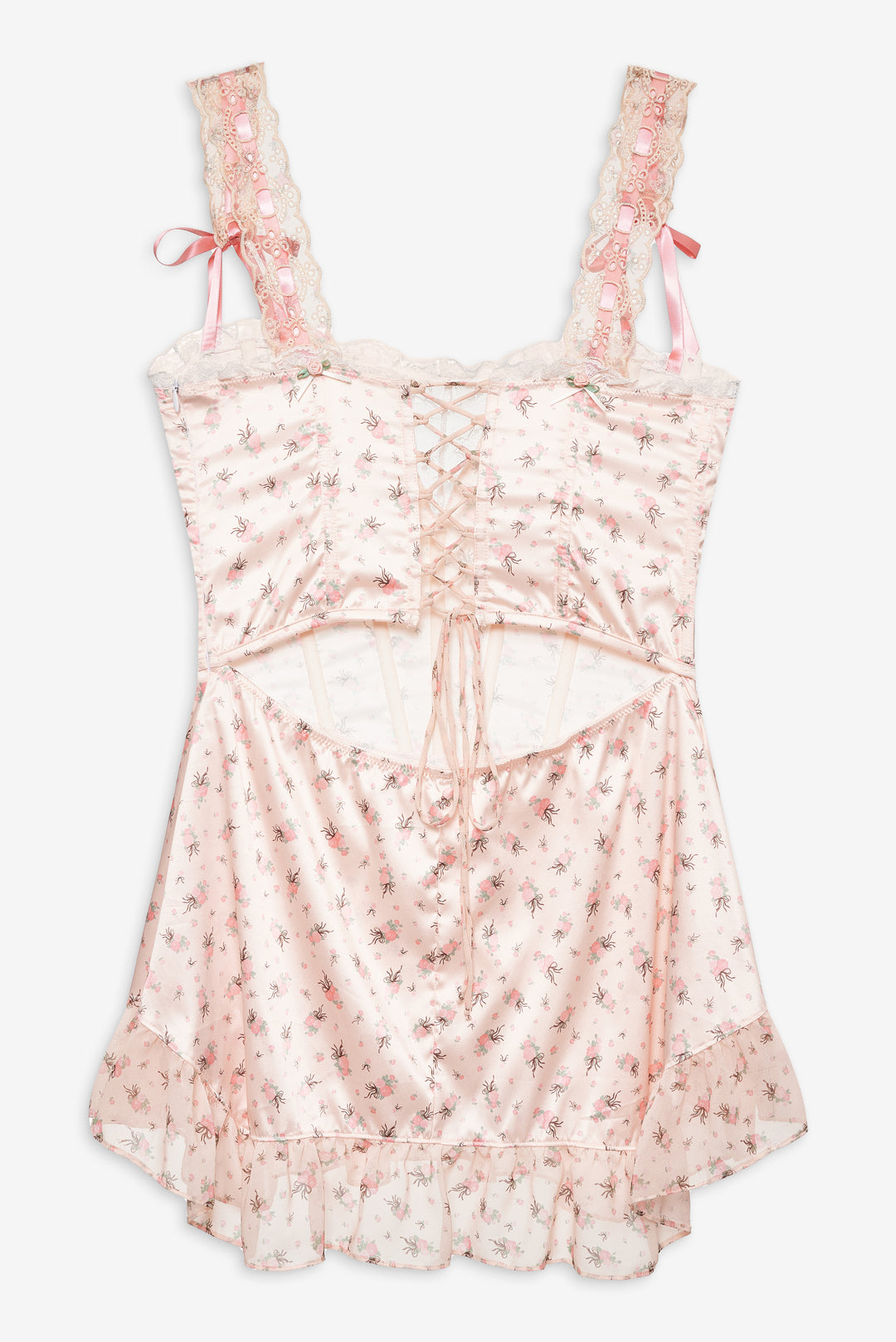 Peaches & Cream Slip Dress — Peach