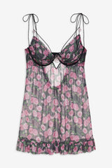 Ciara Slip Dress — Black