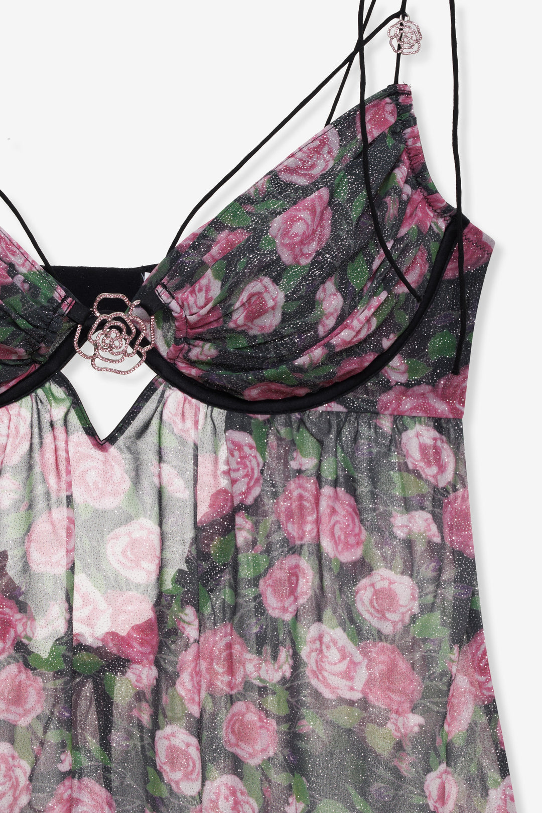 Ciara Slip Dress — Black