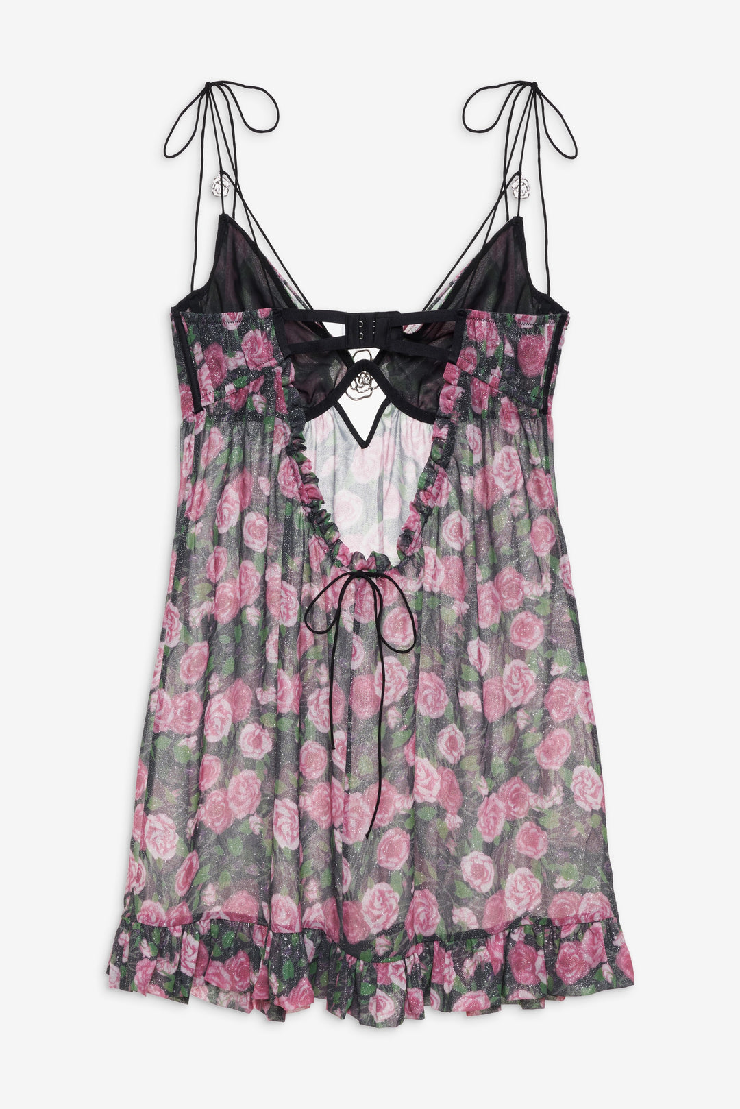 Ciara Slip Dress — Black