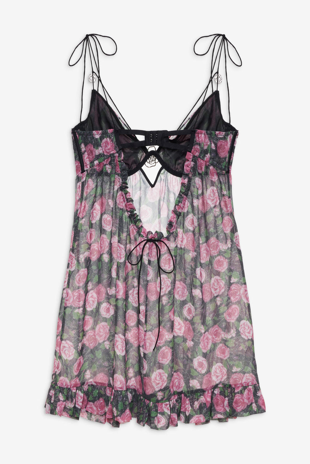 Ciara Slip Dress — Black